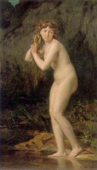 Jules Joseph Lefebvre : A bathing nude